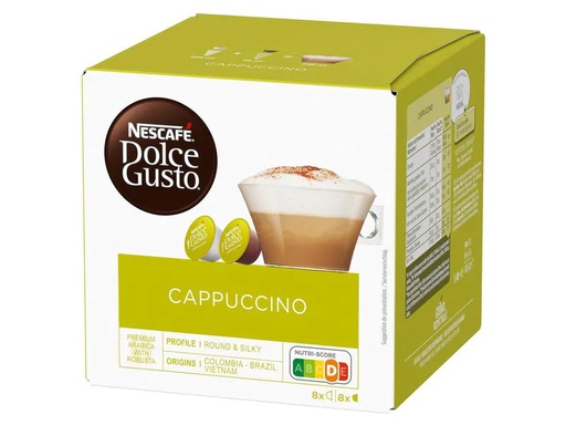 [90137035 1084059] Nescafé Kaffeekapseln Dolce Gusto Cappuccino 8 Portionen