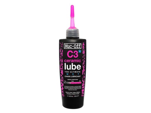 [90137069 792644] Muc-Off Kettenöl C3 Wet Ceramic Lube 120 ml