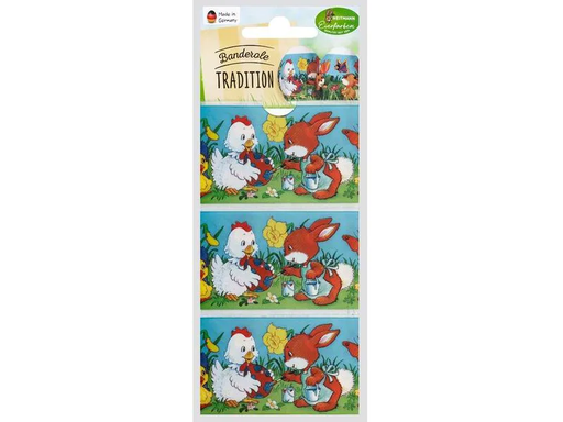 [90137106 1138910] Brauns Heitmann Banderole Tradition Mehrfarbig, 12 Stück