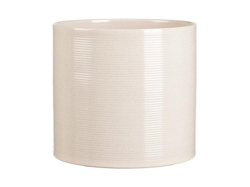 [90137201 1090256] scheurich Blumentopf Beige Ø 32.2 cm
