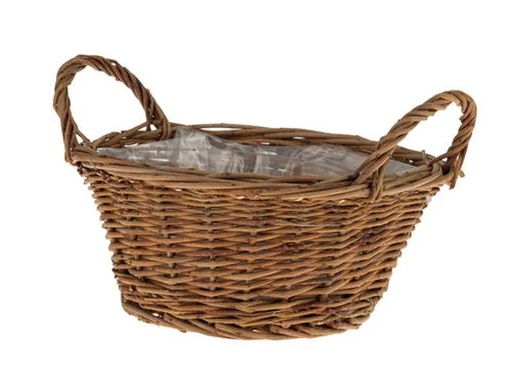 [90137282 1101411] Opiflor Weidenkorb James, 25 cm Braun