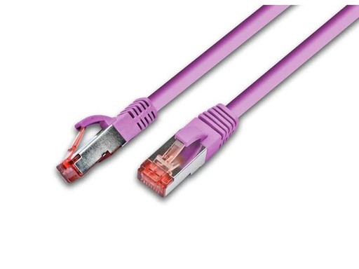[90137359 149883] Wirewin Patchkabel RJ-45 - RJ-45, Cat 6, S/FTP, 0.5 m, Pink