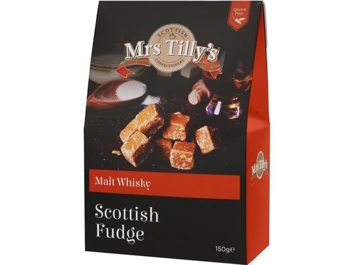 [90137439 1026250] Mrs. Tilly's Malt Whisky Fudge 150 g