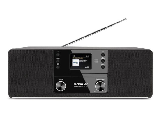 [90013731 1035669] Technisat DAB+ Radio DigitRadio 370 CD BT Schwarz