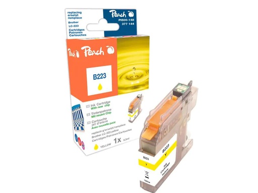 [90137563 464253] Peach Tinte Brother LC-223y Yellow