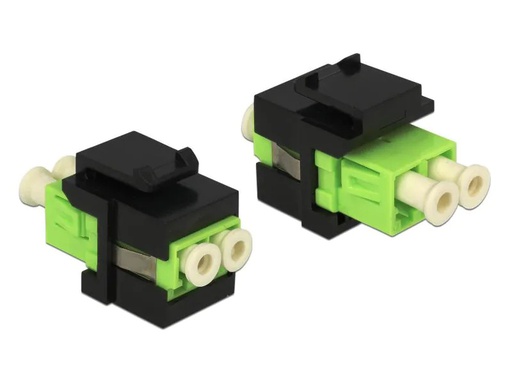 [90137662 895813] Delock Keystone-Modul LWL Multimode Duplex LC-LC, OM5
