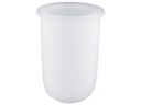 GROHE Glas für Essentials Toilettengarnitur daVinci satin weiss