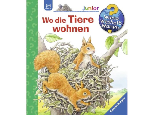 [90013761 656270] Ravensburger Kinder-Sachbuch WWW Wo die Tiere wohnen