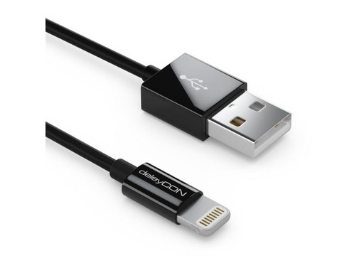 [90137849 358368] deleyCON USB 2.0-Kabel  USB A - Lightning 1 m