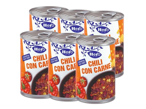 [90013771 1043271] Hero Chili con Carne 6 x 430 g