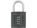 Abus Zahlenschloss 158/50 B/DFNLI Anthrazit Zink