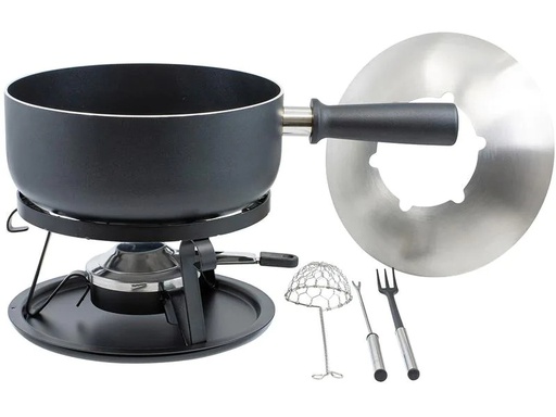 [90137985 1113252] Kadastar Käsefondue-Set Royal 22 Teile, Schwarz