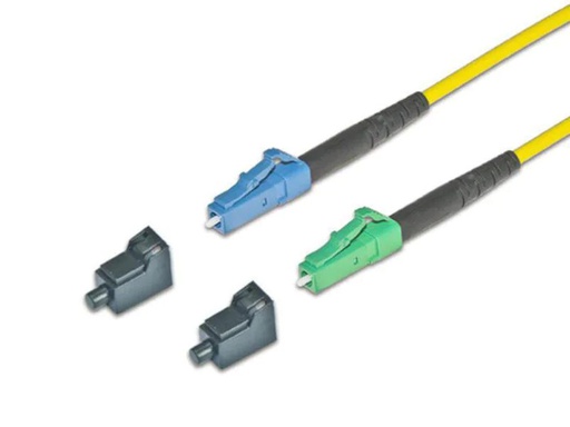 [90013788 324445] Lightwin LWL-Patchkabel LC/APC-LC, Singlemode, Simplex, 1.5m