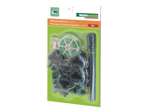[90138118 833980] Windhager Pflanzenhalter Set 50-teilig