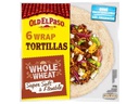 Old El Paso Whole Wheat Tortillas 6 Stück