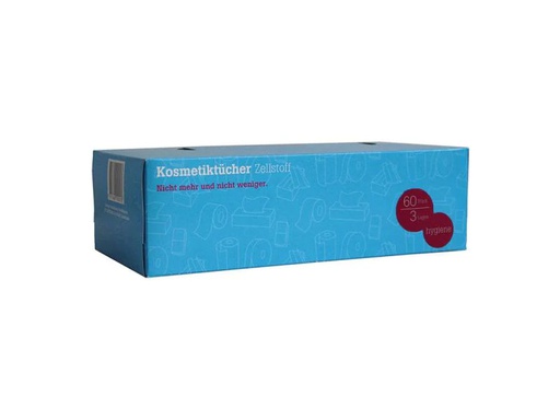 [90138199 555731] Hartmann Kosmetiktücher Box 3-lagig 60 Tücher