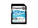 Kingston SDXC-Karte Canvas Go! Plus UHS-I U3 V30 256 GB