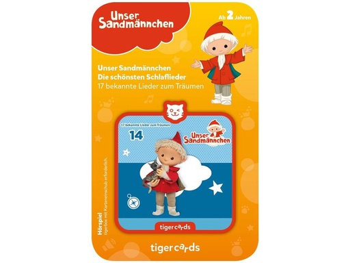 [90138274 1184281] Tigermedia tigercard Unser Sandmännchen Die schönsten Schlaflieder