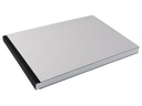 Sigel Notizbuch A4, Uni, Schwarz