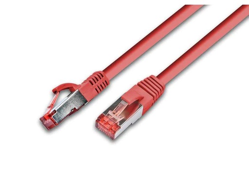 [90138337 171782] Wirewin Patchkabel RJ-45 - RJ-45, Cat 6A, S/FTP, 0.25 m, Rot