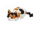 Nanoblock Mini Collection Cat breed calico cat Level 2