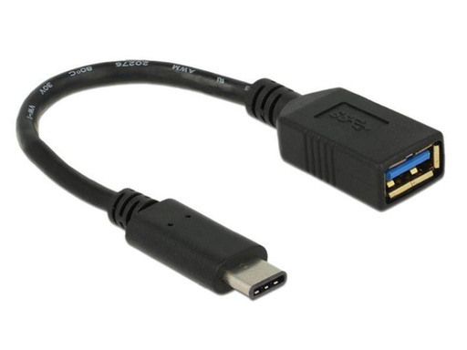 [90138611 412609] Delock USB 3.1-Adapterkabel  USB A - USB C 0.15 m