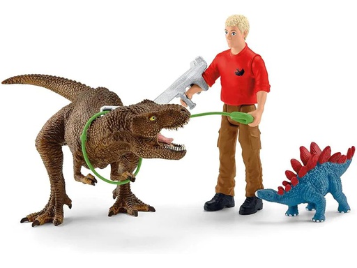 [90138743 1078434] Schleich Spielfigurenset Dinosaurs Tyrannosaurus Rex Angriff