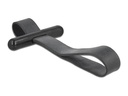Delock Kabelbinder mit Gummischlaufe Schwarz 26 mm x 15 mm