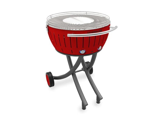 [90138815 483692] LotusGrill Holzkohlegrill XXL Rot