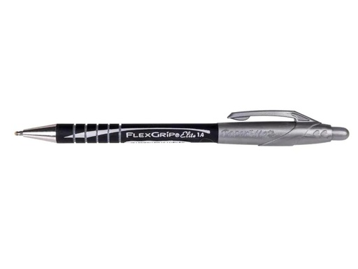 [90138893 892927] Paper Mate Kugelschreiber Flexgrip Elite 1.4 mm, Schwarz