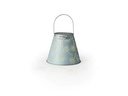 STT Laterne Solar Antic Dandelion, Ø 26 x 21 cm, Hellblau