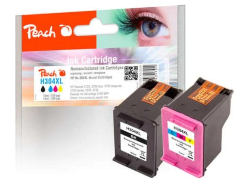 [90139173 599081] Peach Tintenset HP Nr. 304XL