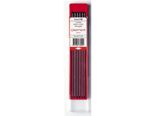 [90013896 1179602] Caran d'Ache Schreibmine Technograph 2 mm, Grau, HB