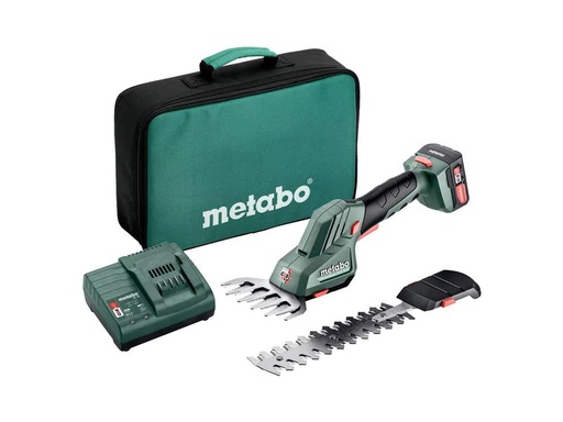 [90139182 1169068] Metabo Akku-Strauchschere PowerMaxx SGS 12 Q Kit