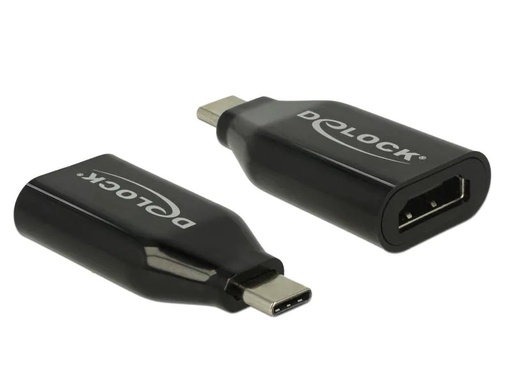[90139293 655086] Delock Adapter USB-C m - HDMI f, 4K, 60Hz Schwarz