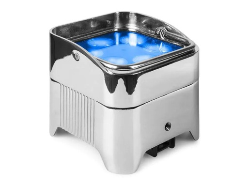 [90139310 1040801] BeamZ Bodenstrahler BBP96SC Uplight Par Chrom