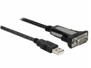 Delock Serial-Adapter USB-A zu RS-232 DB9, 4m