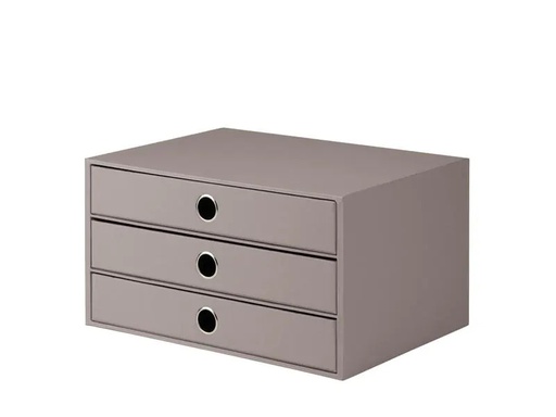[90139560 789770] Rössler Schubladenbox S.O.H.O. A4 Taupe
