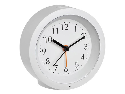 [90139567 1093702] TFA Dostmann Klassischer Wecker Weiss