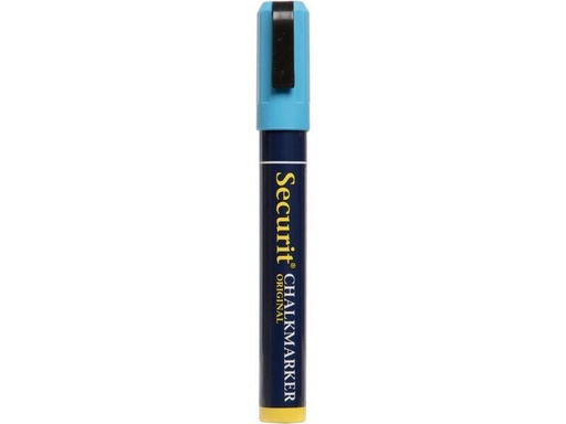 [90139612 1196915] Securit Kreidemarker 2-6 mm Blau
