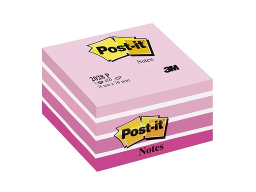 [90139650 126831] Post-it Notizzettel Post-it 7,6 x 7,6 cm Würfel Farbig
