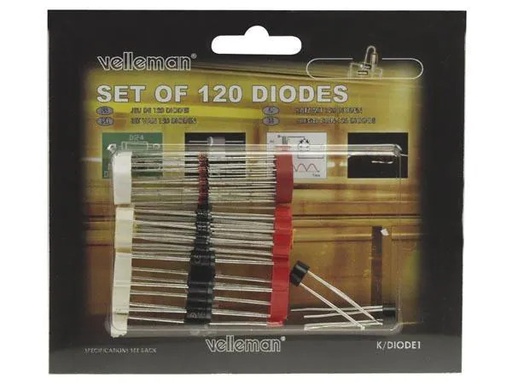 [90139676 108355] Velleman Dioden K/DIODE1 120 Stück