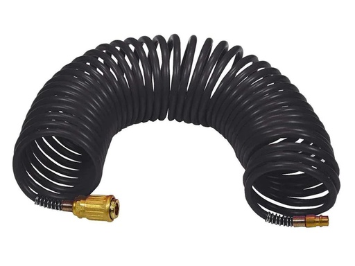 [90139680 956973] Stanley Druckluft-Spiralschlauch PE 10 m, 6 x 8 mm