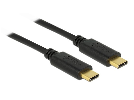 [90140004 783506] Delock USB 2.0-Kabel bis 5A Strom USB C - USB C 2 m
