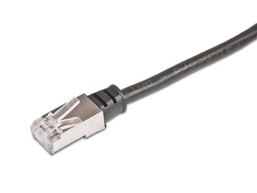 [90140290 306208] Wirewin Patchkabel RJ-45 - RJ-45, Cat 5e, F/UTP, 2 m, Schwarz