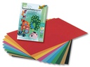 Folia Tonzeichenpapier A4 Mehrfarbig