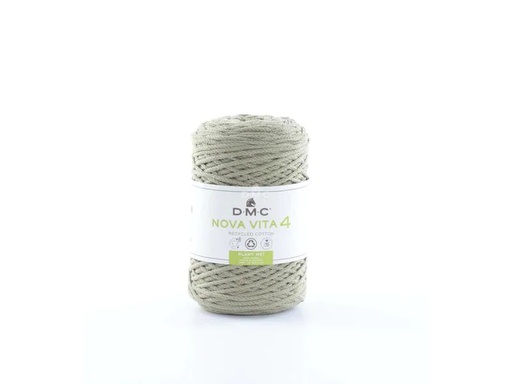 [90140341 1192043] DMC Wolle Nova Vita Makramee Cord 2 mm 250 g Khaki
