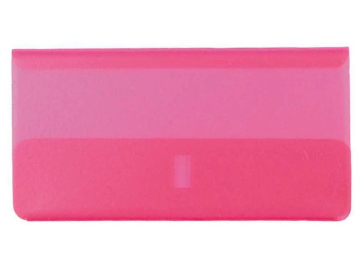 [90140371 1045975] CONNECT Zubehör Hängeregister Klarsichthülsen, 60 mm, Rosa, 25 Stk.