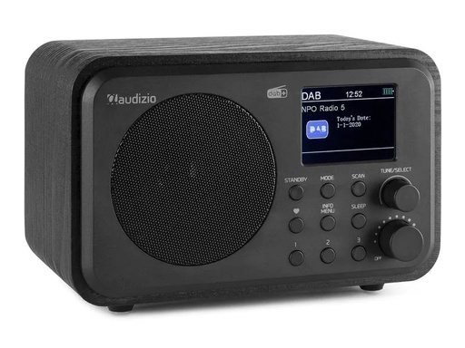 [90140451 1114568] Audizio DAB+ Radio Milan Schwarz