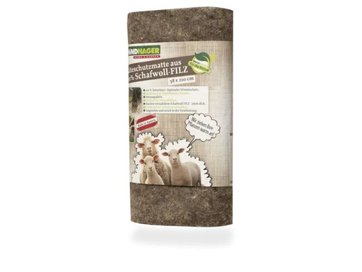 [90140472 371279] Windhager Schafwoll-Matte 200 x 38 cm